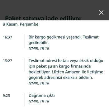Amazon Alışverişindeki Hayal Kırıklığı