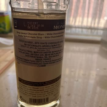 Monin Bozuk Şurup Ve Müşteri Desteğinin Olmaması