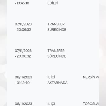 PTT Kargo Toroslar Şubesi Sorumsuzlukları