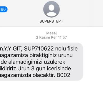 SuperStep İade Talebi Kabul Edilmemesi