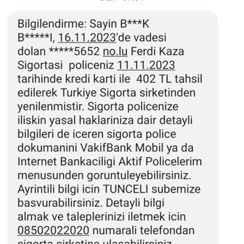 VakıfBank Krediye Bağlı Kesilen Sigortaların İptali Ve İadesi