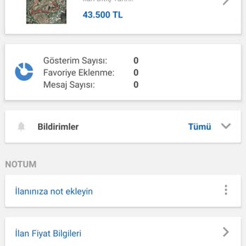 Sahibinden.com'da Benim Bilgim Ve Rızam Dışında Arsa Satımı