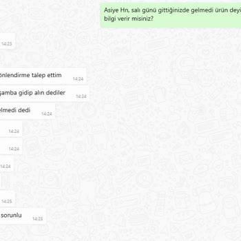 Aras Kargo Şubesi Paketi Dağıtım Yapmadan İade Ediyor