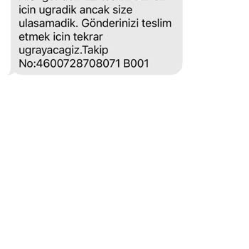 Kuryenet Teslimat Problemi Yalan