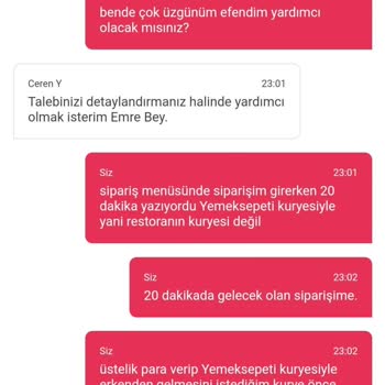 Yemeksepeti Asılsız Bilgi Ve Müşteri Hizmetlerinin İş Bilmezliği