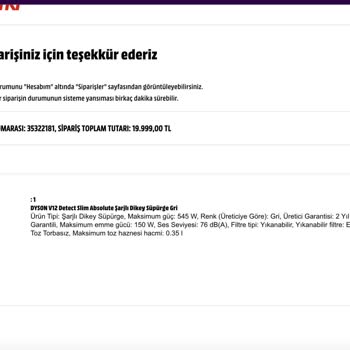 Media Markt Takip Yapılamayan Kargo