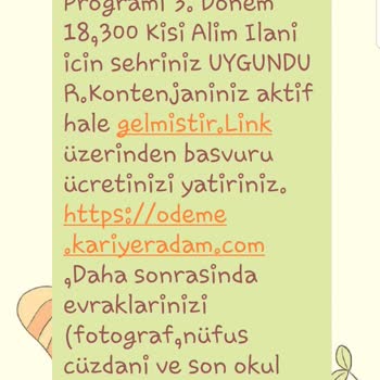 Teşvik Programı Memur Atama PTT İş İlanı