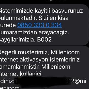 Millenicom İnternet Aktivasyon Süreci
