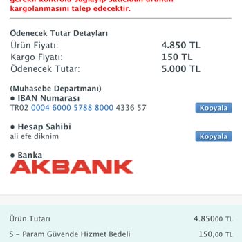 Sahibinden.com Üzerinden Param Güvende İle Yapılan S*ht€karlık