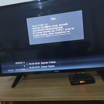 D-Smart Sinema Kanalları Çekmiyor