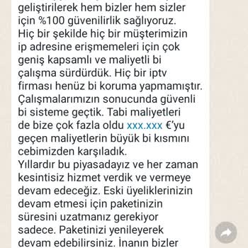 Lider IPTV Üyelik Sorunu