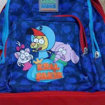 Coral High Okul Çantası Hemen Eskidi Kullanışlı Değil