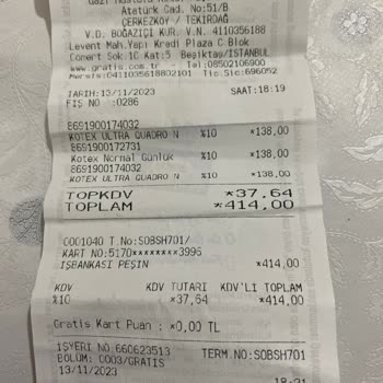 Gratis Personelinin Dalga Geçer Gibi Konuşması Ve İade Almaması