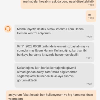 Trendyol Hesabın Askıya Alınması