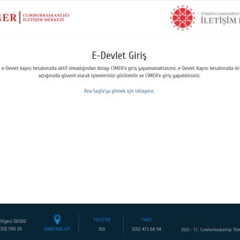 T. C. Cumhurbaşkanlığı İki Aşamalı Doğrulama Sistemini Geçemiyorum!