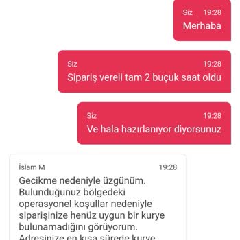 Yemeksepeti Market Uzun Bekleme Süresi