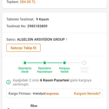 Trendyol Express Kargom 8 Gündür Transfer Merkezinde Bekletiliyor