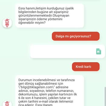 Tıkla Gelsin Kendi İptal Ettiği Siparişin İadesini Yapmıyor