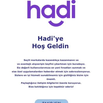 Hadi TOM Pay Bilgim Dışında Oluşturulan Kayıt