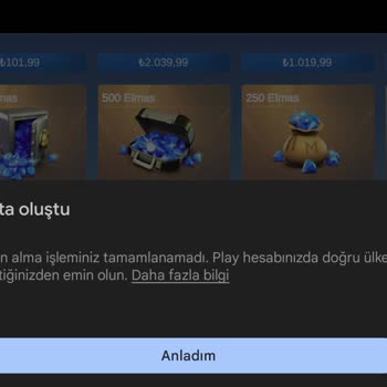 Mobile Legends Bang Bang Elmas Alamama