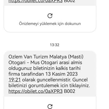Özlem Van Turizm Otobüsün Otogara Gelmemesi