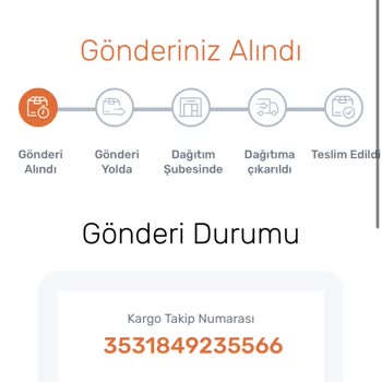 Aras Kargo Gönderi Statüsü Akmıyor