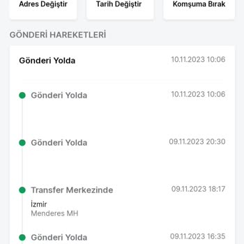 Trendyol Kargonun Teslim Edilmemesi