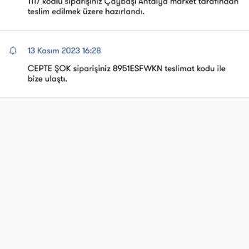 Şok Marketler Teslim Edilmeyen Sipariş
