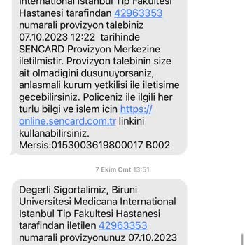 Medicana Beylikdüzü International Fizik Tedavi Randevusu Vermiyor.