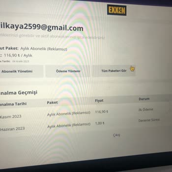 Exxen Fazla Ücret Aldı 2 Farklı Paket Ücreti Aldı Ve Reklam Gösteriyor