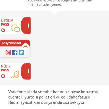 Vodafone Zamlı Tarife Ve Tarife Fiyatları