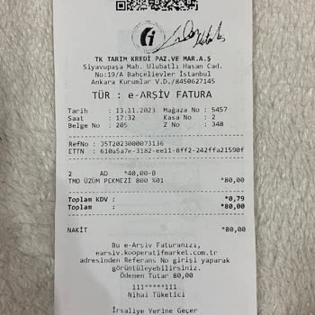 Tarım Kredi Kooperatif Market Hakaret Ve Para İadesi Sorunu