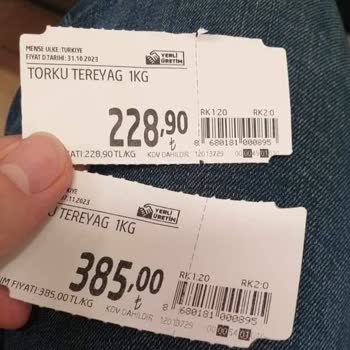 Torku'nun Bir Anda Aşırı Fiyatların Artması