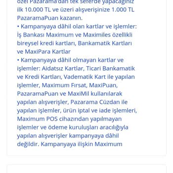 İş Bankası Kampanya Hayal Kırıklığı
