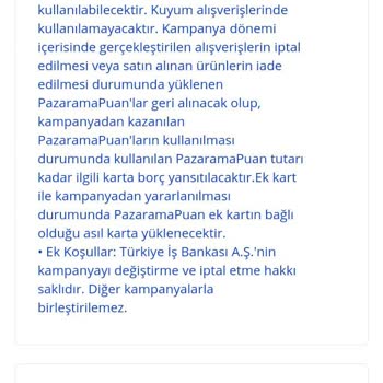 İş Bankası Kampanya Hayal Kırıklığı