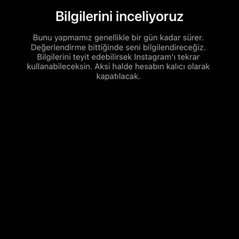 Instagram Askıya Alınan Hesap