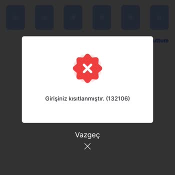 iyzico Girişiniz Kısıtlanmıştır