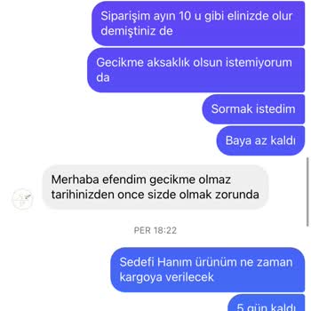 Sy_Organizasyon Adlı Sayfa Ürünleri Göndermiyor