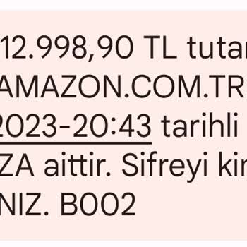 Amazon Siparişim Gözükmüyor Ama Ürünün Parası Kartımdan Çekilmiş
