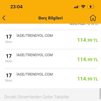Trendyol İade Ettiğim Ürünlerin Parasını Yatırmıyor!