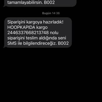 Hoopkapıda Aynı Gün Gelmeyen Kargo!