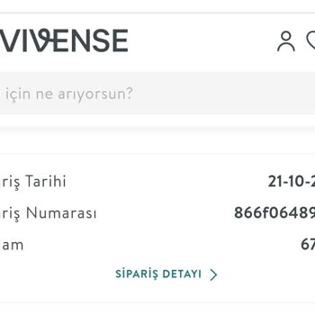 Vivense Kargoya Verilmeyen Sipariş!