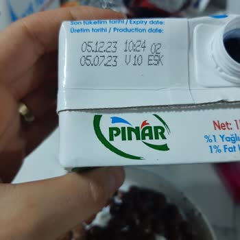 Pınar Süt Kutusunda Yabancı Cisim