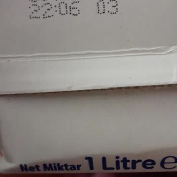 Bozulmuş Süt BİM Marketten Aldım