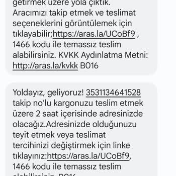 Aras Kargo Tuzla Aydınlı Şubesi Dağıtım Sorunu