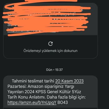 Amazon Siparişim Yok Sayıldı