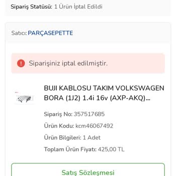 ÇiçekSepeti Çiçek Sepetinden Sipariş Verdiğim Ürün Zam Yaparak İptal Etmişler