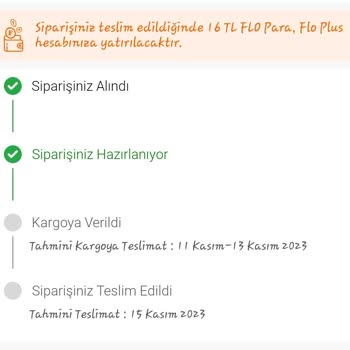FLO Ayakkabı FLO'dan Aldığım Ayakkabım Hiçbir Şekilde Kargoya Verilmiyor