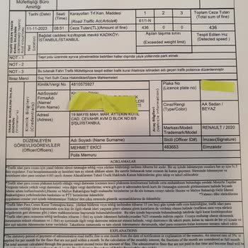 Florence Nightingale Hastaneleri Kadıköy Florence Nightingale Vale Trafik Cezası Hk.