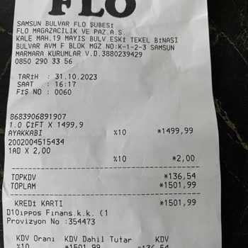 Lumberjack FLO Mağazasından Aldığım Ayakkabı